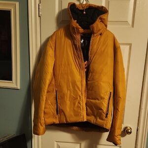 Men's Yellow Save The Duck Puffer Jacket